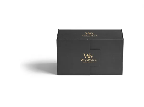 WoodWick Darčekový set 2ks sviečok 275g Fireside & Linen