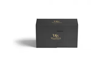 WoodWick Darčekový set 2ks sviečok 275g Fireside & Linen