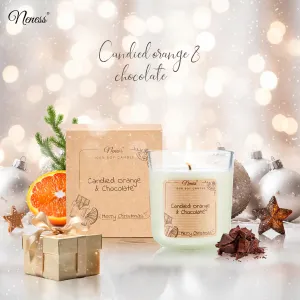 Neness Orange & Chocolate Candle 100% sójová sviečka s vôňou pomaranča a čokolády 180g