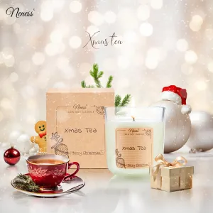 Neness Xmas Tea Candle 100% sójová sviečka s vôňou vianočného čaju 180g