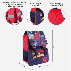 Ergonomická školská taška Spiderman II - zväčšujúca sa