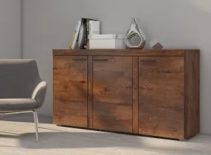 Komoda RUMBA 3F Farba: Biela