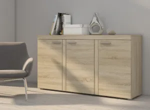 Komoda RUMBA 3F Farba: Biela