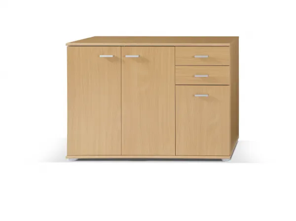 Komoda MIKE 1 3T 2S Farba: Biela