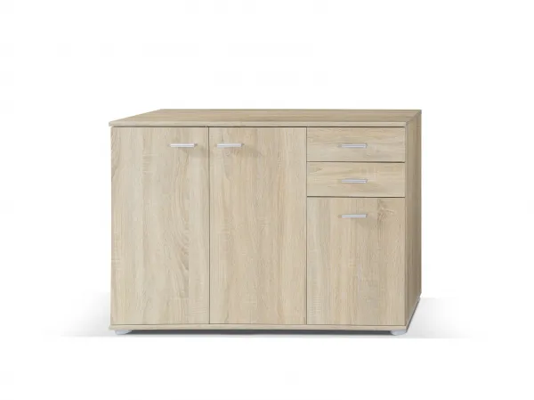 Komoda MIKE 1 3T 2S Farba: Biela