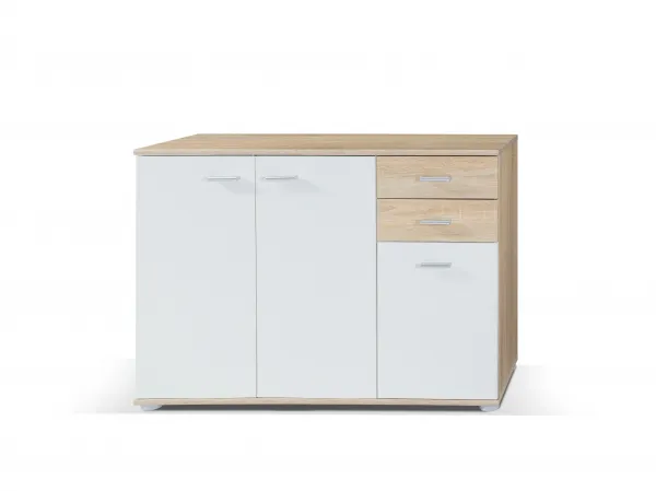Komoda MIKE 1 3T 2S Farba: Biela