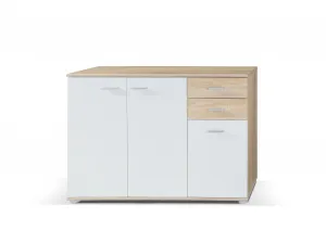 Komoda MIKE 1 3T 2S Farba: Biela