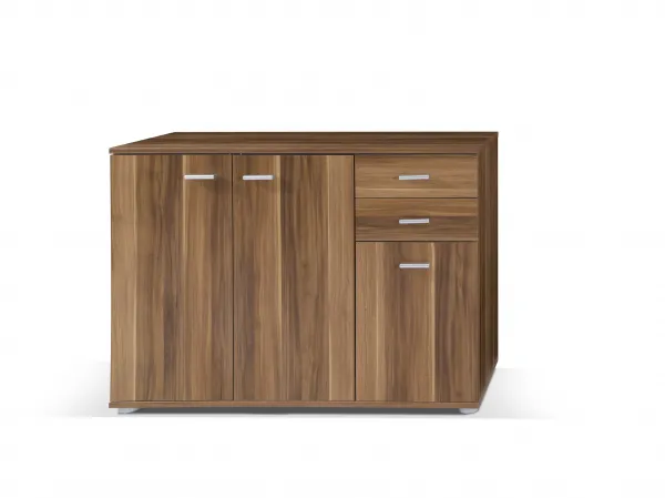 Komoda MIKE 1 3T 2S Farba: Biela