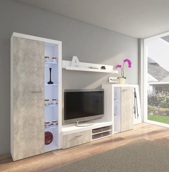 ArtLemp Komoda SUMBA 2F | betón