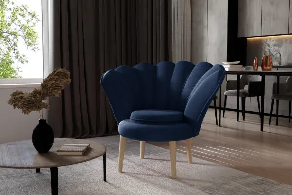ArtElta Kreslo VIVIEN Farba VIVIEN: Mat Velvet 68