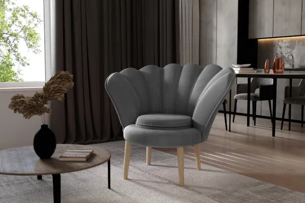 ArtElta Kreslo VIVIEN Farba VIVIEN: Mat Velvet 68