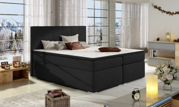 Boxspring Bolero Látka: Soft 33, Rozmer: 140 x 200