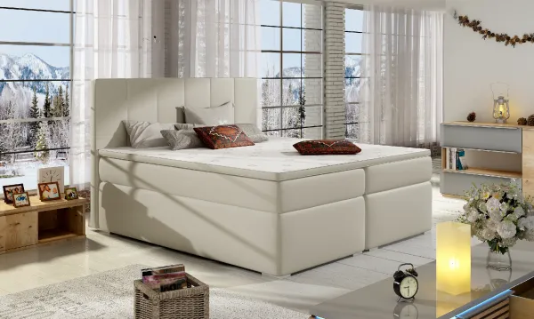 Boxspring Bolero Látka: Soft 17, Rozmer: 140 x 200