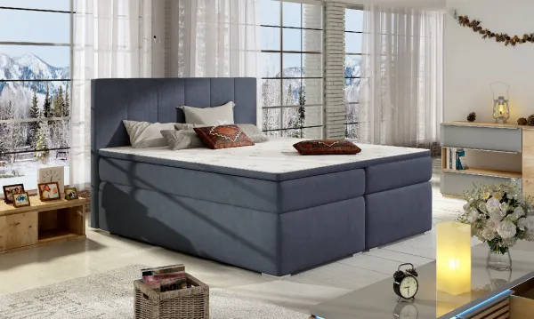 Boxspring Bolero Látka: Soft 33, Rozmer: 140 x 200