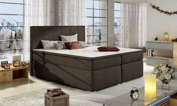 Boxspring Bolero Látka: Soft 33, Rozmer: 140 x 200