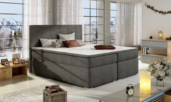 Boxspring Bolero Látka: Soft 33, Rozmer: 140 x 200