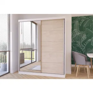 Šatníková skriňa Silk Farba korpusu: Grafit