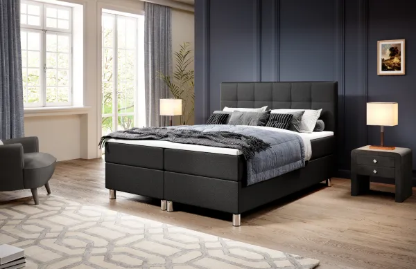 Boxspring Calipso III Látka: Monolith 37, Rozmer: 180 x 200