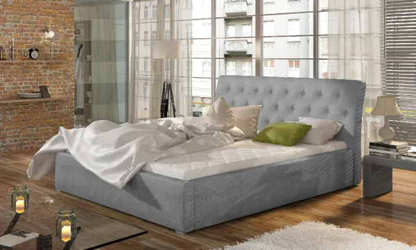 Posteľ Milano Látka: Soft 33, Rozmer: 200 x 200