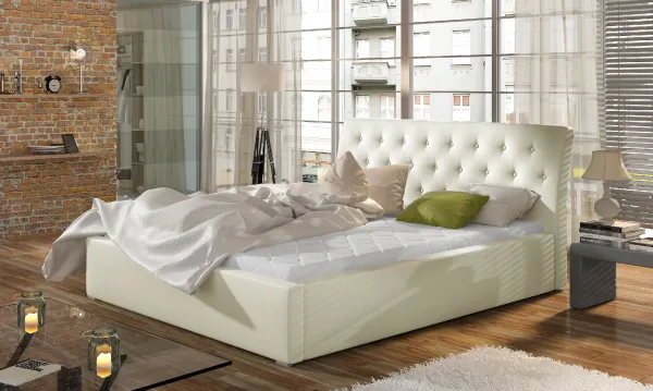 Posteľ Milano Látka: Soft 17, Rozmer: 200 x 200