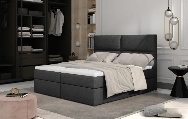 Boxspring Amber Látka: Soft 11, Rozmer: 140 x 200