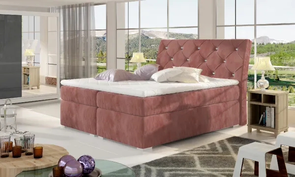 Boxspring Balvin Látka: Kronos 07, Rozmer: 140 x 200