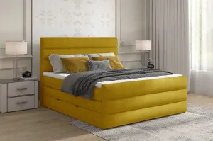 Boxspring Cande Látka: Soft 11, Rozmer: 140 x 200