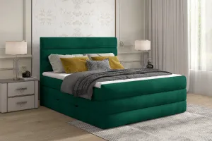 Boxspring Cande Látka: Soft 11, Rozmer: 140 x 200
