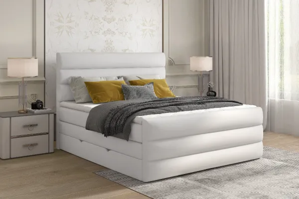 Boxspring Cande Látka: Soft 11, Rozmer: 140 x 200