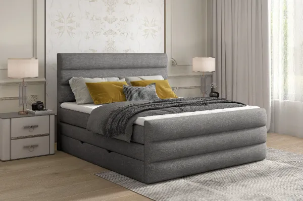 Boxspring Cande Látka: Soft 11, Rozmer: 140 x 200