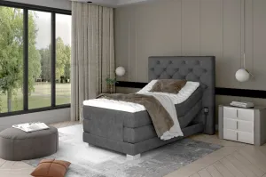 Boxspring Clover 90 x 200 Látka: Dora 21