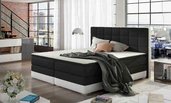 Boxspring Damaso Látka: Rivera 59/ Rivera 100, Rozmer: 140 x 200