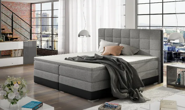 Boxspring Damaso Látka: Rivera 59/ Rivera 100, Rozmer: 140 x 200