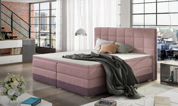 Boxspring Damaso Látka: Rivera 59/ Rivera 100, Rozmer: 140 x 200