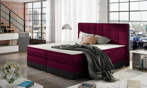 Boxspring Damaso Látka: Rivera 59/ Rivera 100, Rozmer: 140 x 200