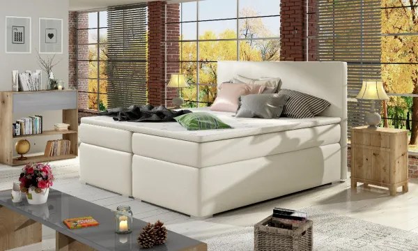 Boxspring Divalo Látka: Soft 11, Rozmer: 140 x 200