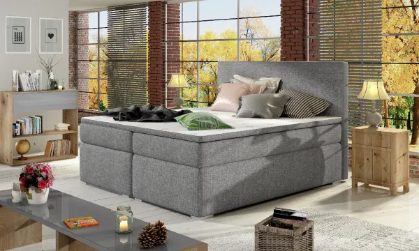 Boxspring Divalo Látka: Soft 33, Rozmer: 140 x 200