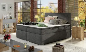 Boxspring Divalo Látka: Soft 33, Rozmer: 140 x 200