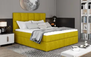 Boxspring Glossy Látka: Kronos 19, Rozmer: 140 x 200
