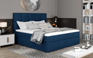 Boxspring Glossy Látka: Kronos 19, Rozmer: 140 x 200
