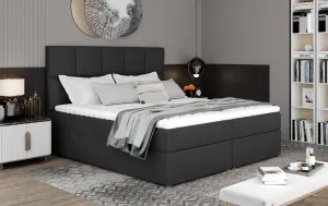 Boxspring Glossy Látka: Kronos 19, Rozmer: 140 x 200