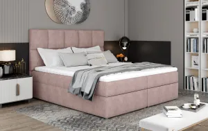 Boxspring Glossy Látka: Kronos 19, Rozmer: 140 x 200
