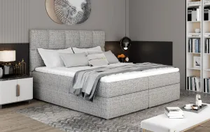 Boxspring Glossy Látka: Kronos 19, Rozmer: 140 x 200