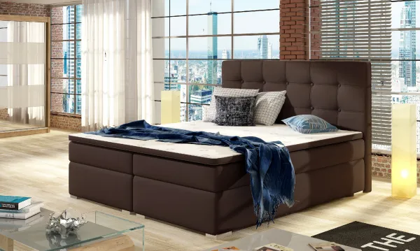 Boxspring Inez Látka: Soft 33, Rozmer: 140 x 200