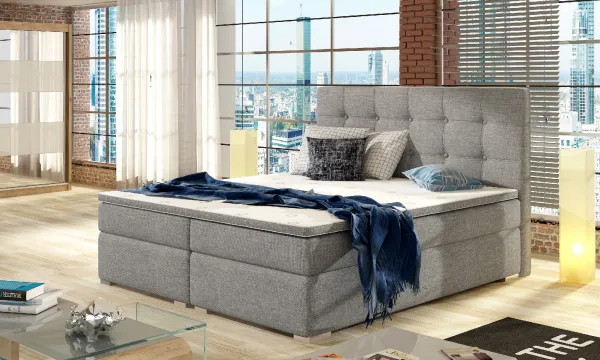 Boxspring Inez Látka: Soft 33, Rozmer: 140 x 200