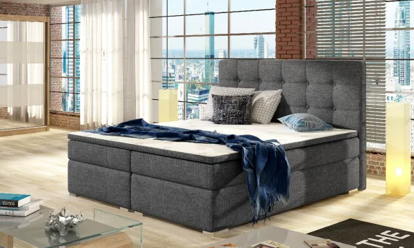 Boxspring Inez Látka: Soft 33, Rozmer: 140 x 200