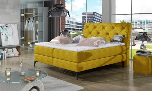 Boxspring Laos Látka: Kronos 06, Rozmer: 140 x 200