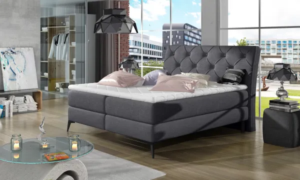 Boxspring Laos Látka: Kronos 06, Rozmer: 140 x 200