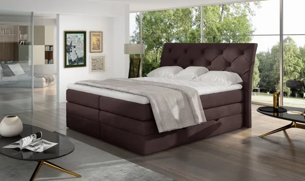 Boxspring Mirabel Látka: Dora 96, Rozmer: 140 x 200
