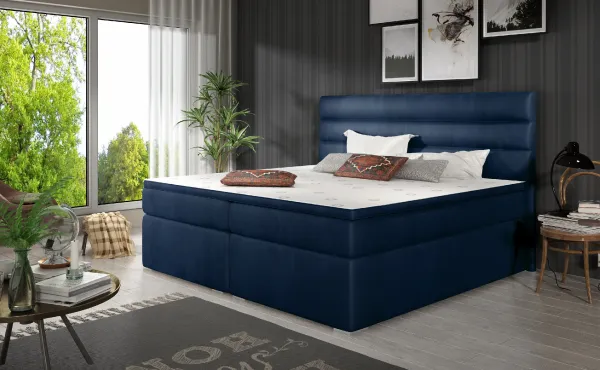 Boxspring Softy Látka: Monolith 09, Rozmer: 140 x 200